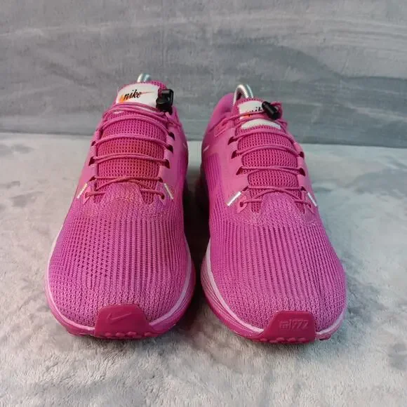 Nike Air Zoom Pegasus 40 Women’s 9 Pink White Running Shoes - Picture 4 of 12